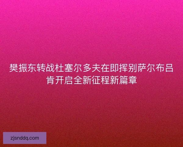 樊振东转战杜塞尔多夫在即挥别萨尔布吕肯开启全新征程新篇章